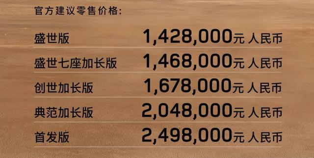 142.8万起/新增两款车型 2023款路虎揽胜上市