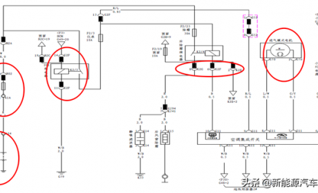 新能源车电路图的识图与燃油车有何不同