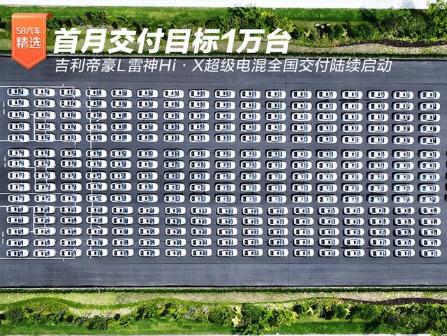 吉利帝豪L雷神Hi·X全国交付启动 首月目标1万台