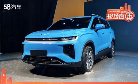 2022重庆车展 睿蓝9首发/定位中大型SUV