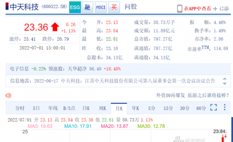 中天科技低价PK比亚迪中标储能大单市值创新高突破800亿