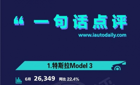 一句话点评6月中高级车：“我感觉到，全都回来了”