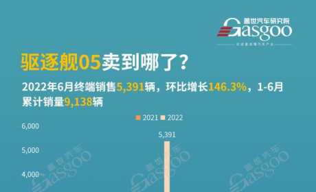 驱逐舰05都卖到哪了？各城市终端销量排名