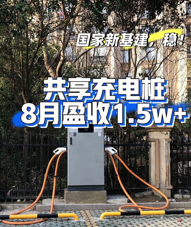 国家新基建项目——新能源充电桩，共享充电桩才是未来财富密码