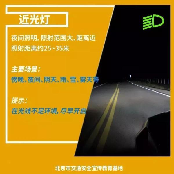 全体司机，这有一份车灯说明书，来看看你都用对了吗？