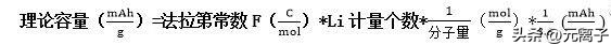 锂电池工艺参数与计算公式、中英对照