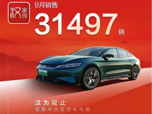 月销破3万！史上首次！20-30万买车，为何大家都绕不开比亚迪汉？