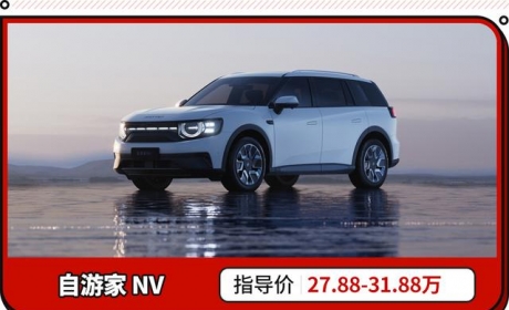 小牛电动车造SUV！5.9秒加速+女王座椅 自游家NV上市！