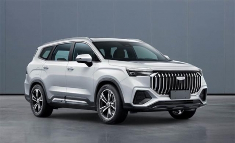 中型SUV/搭2.0T发动机 吉利豪越L申报图曝光