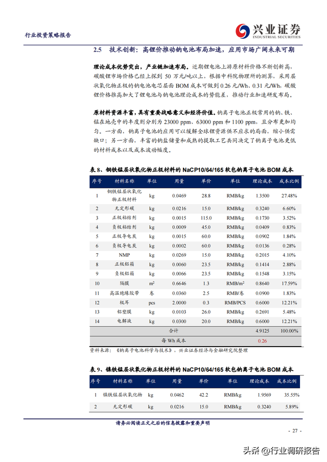 2023年锂电池行业深度报告