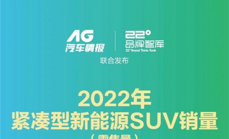 2022紧凑型新能源SUV销量：宋PLUS强到没对手，大众仍进前十