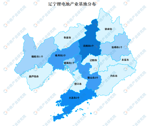 2023年辽宁锂电池产业布局分析：沈阳产业基地最多（图）