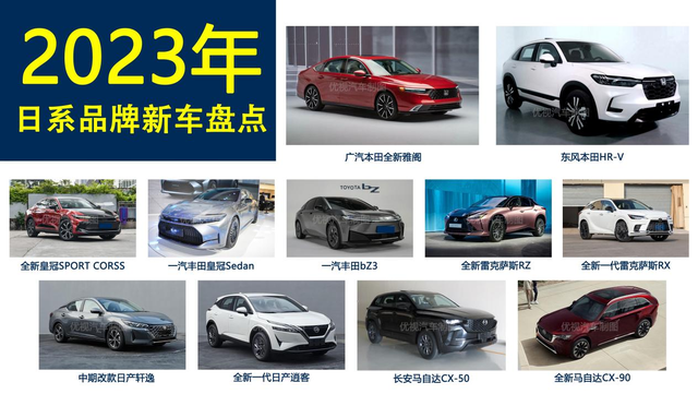 2023年买日系车，认准这11款新车就够了！