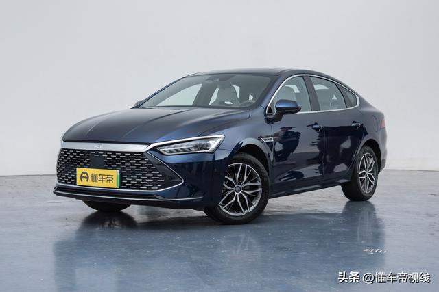 新车 | 售9.98万起 新增墨玉蓝车色 比亚迪秦PLUS DM-i 2023 冠军版上市