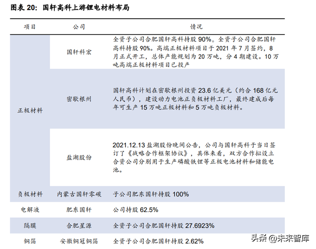 锂电池行业专题分析：产业链布局进程加速，提高综合成本优势