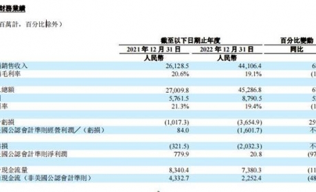 卖一辆亏1.5万！理想汽车2022年净亏损20.3亿元