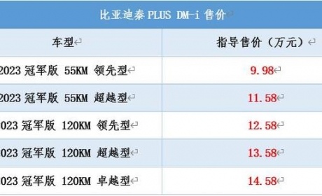 比亚迪年初投下一颗“深水炸弹”，秦PLUS DM-i杀伤力很强