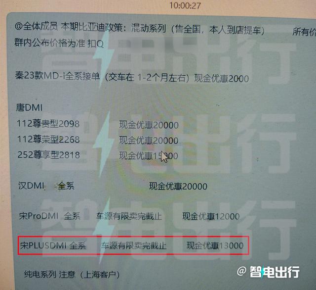 比亚迪确认：新宋PLUS来了！现款优惠超2万，改名护卫舰05？