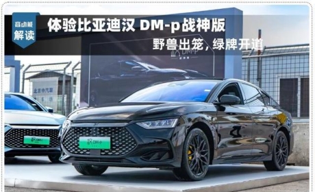 超混、云辇、巴斯夫黑，比亚迪汉DM-p战神版——顶！