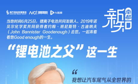 “锂电池之父”的开挂人生：参加过二战，半路出家研究电池获诺奖